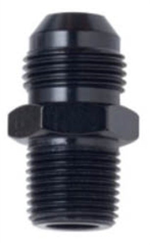 Fragola Performance Systems #3 X 3/8 Mpt Straight Adapter Black 481636-BL