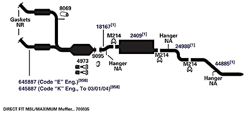 Hanger AP Exhaust 8069