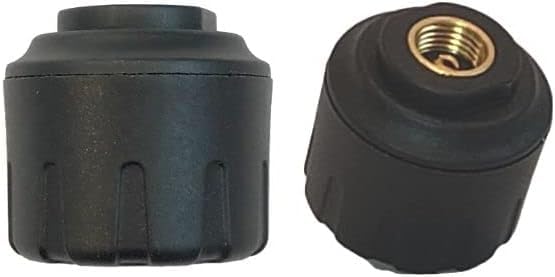 TST Tire Pressure Monitoring System 507, 2 Cap Sensors for Metal or Rubber Valve Stems by Truck System Technologies, TPMS for RVs, Campers and Trailers