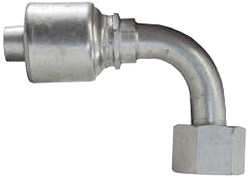 Gates GL Couplings 12GL-12FFORX90M, Female Flat-Face Swivel, 90 Bent Tube, 3/4" ID