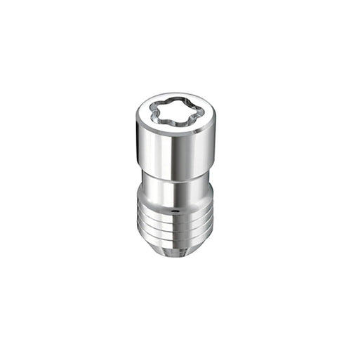 Premium McGard Wheel Lock, 14 mm x 1.50 Thread, Cone Seat, Closed End, Key Included, Steel, Chrome, Set of 5