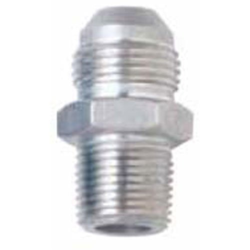 Fragola Performance Systems #6 X 1/2 Mpt Straight Adapter Clear 481668-CL