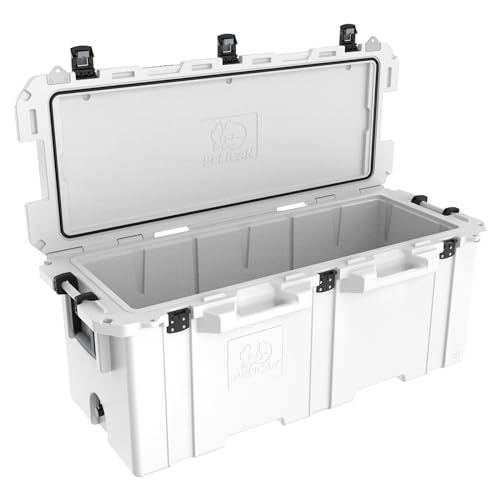 250 QT Pelican Elite Cooler (White)