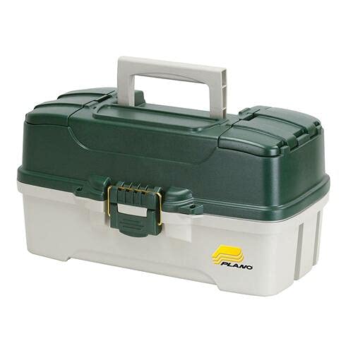 GRNWHT 3Tray Tackle Box