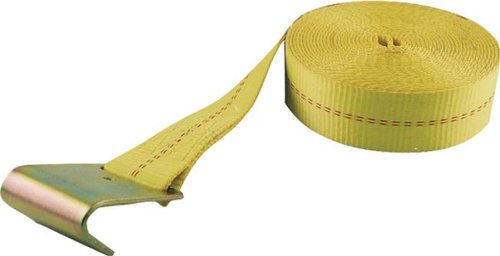 3" x 30' Winch Strap with Flat Hook Erickson 58700 Yellow