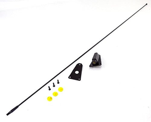 17214.02 | Omix | Antenna Kit, Black | OE Reference: 82200683K | Fits 1976-1995 Jeep CJ5 / CJ7 / CJ8 Scrambler / Wrangler YJ