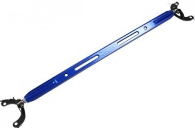 Megan Racing MR-SB-NS14RU-P: Rear Up Strut Bar 95-98 240Sx Polish