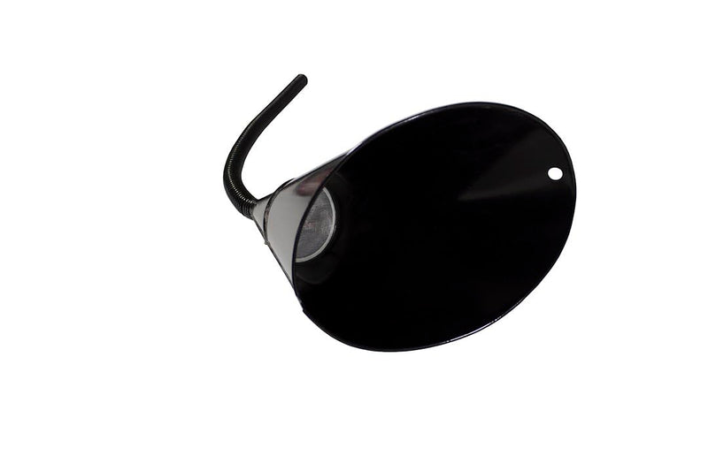 2 Qt Funnel King 94492 Transmission Funnel W/Flex Spout & Screen - Painted Black, Multicolor