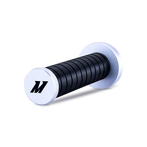 Mishimoto Grip Shift Knob, Black/Silver MMSK-BMXSLBK