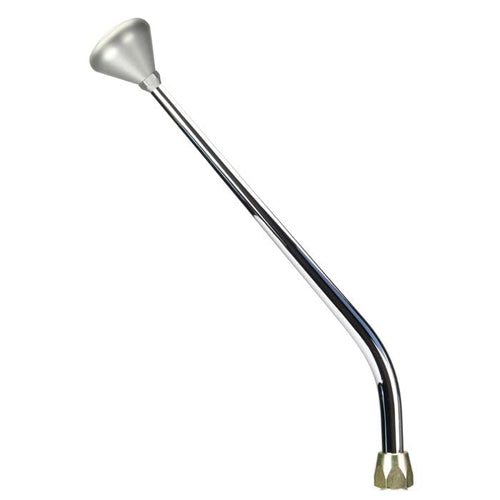 ES Shifter Lokar Performance Products GM 6L90 Chrome 16" Single Bend Lever Mushroom Knob