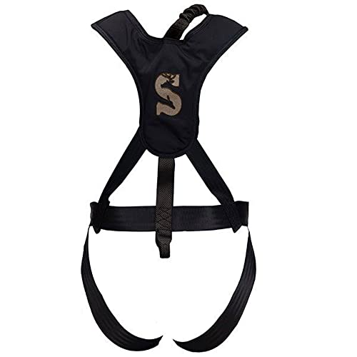 Summit Treestands Sport Men's Safety Harness, Medium, Black