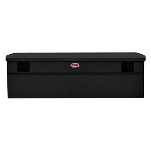 Single Lid RKI M60FW-1NMB Tool Box Steel Chest for 5th Wheel Trailer44; Black