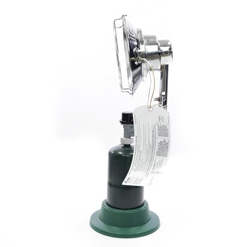 MH15 Mr. Heater Single Tank Top Outdoor Propane Heater, Silver