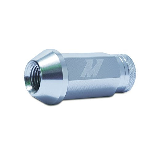 M12 x 1.25 Mishimoto Aluminum Locking Lug Nuts, Silver