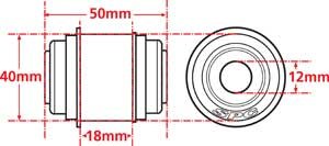 X-AXIS Sealed Flex Joint (15645) Specialty Products Company Vehicle Specific Item