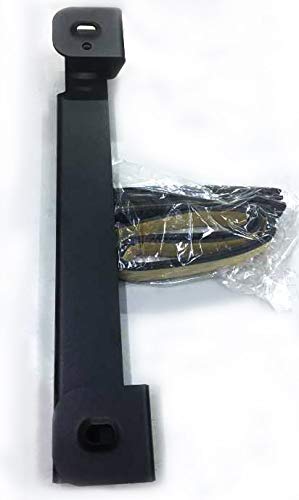 Black Off Road Horse Bracket Black Compatible with 2015-2021 Chevrolet Silverado 1500|2015-2021 Chevrolet Silverado 2500 HD|Chevrolet Silverado 3500 HD|2015-2021 GMC Sierra 1500/2500/3500 HD-RBB-GM