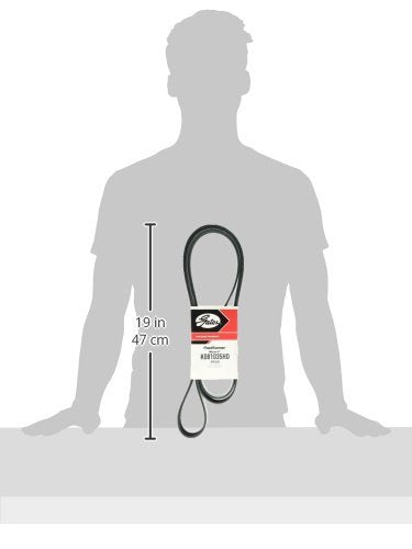Gates FleetRunner K081035HD Micro-V Serpentine Drive Belt