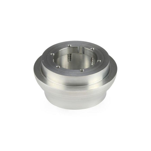 SIX Bolt to Three Bolt Mark 40 MACHINED Finish Billet Aluminum Steering Wheel HUB Adapter Plate