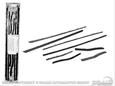 Coupe Scott Drake C9ZZ-6521458-9S Window Felts