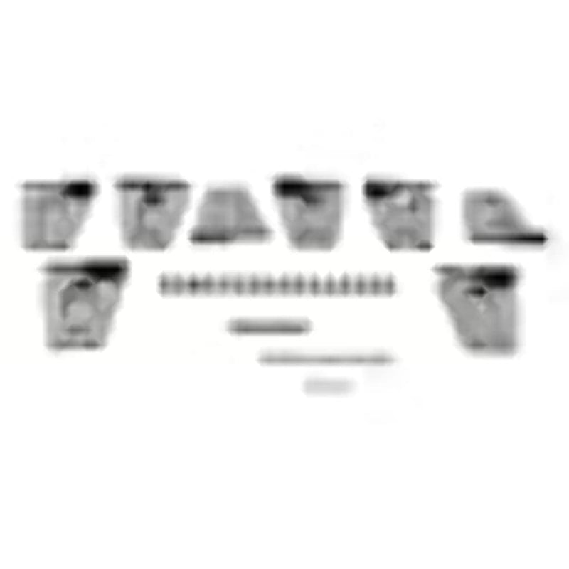 Stainless Steel Kentrol 30576 Door Hinge Set