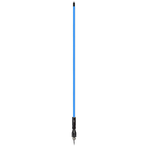 Metra Electronics - Fiber Optic Single Color Whip Antenna 6ft - Blue (MPS-FOBWHIP6) Whip Antennas