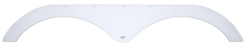 Tandem Axle Fender Skirt ICON 12381 for Heartland - Polar White