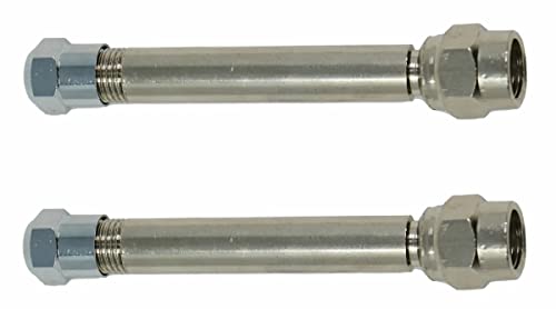 4 Inch TireMinder Straight Valve Extender, 2 Pack