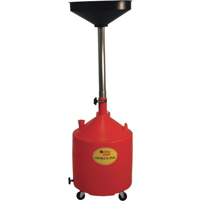 POLY OIL DRAIN 18 GAL.