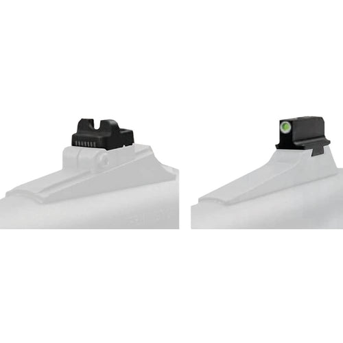 Tritium Pro TRUGLO Glow-in-the-Dark Handgun Night Sights for 1911 Pistols, 260 Front / 450 Rear, Black