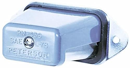 24-Volt Peterson Clear License Plate Light M436-24V