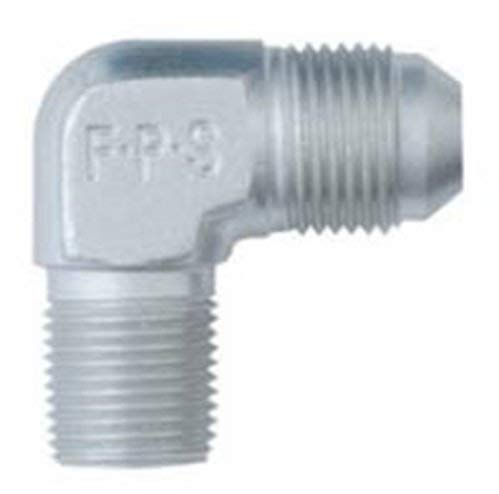 90 Degree Adapter - Fragola -4AN x 1/4 NPT Clear
