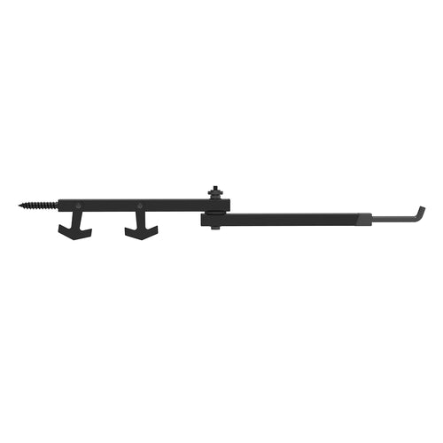 Bow Hanger Half Rack Wing Treestand 18 inch - Powder Coated Steel Tree Bow Holder - Durable & Weather-Resistant Hunting Bow Hanger - Rugged Matte Finish Screw in Bow Holder - Bow Hunting Accessories