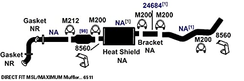 Bracket AP Exhaust 8560