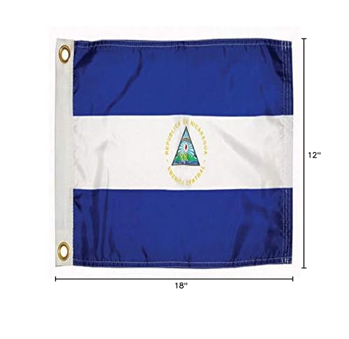 Nicaragua Flag Taylor Made 24" x 36"
