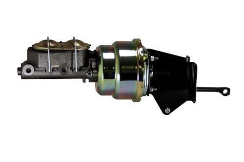 7 Inch LEED BRAKES Dual Power Booster 1 Inch Bore Master (Zinc)