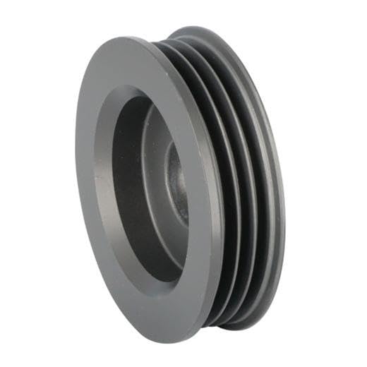 106 Powermaster Aluminum Hardcoat Anodized Pulley (3 grv 17mm Bore, 2.25" OD w/.132" hub), 1 Pack
