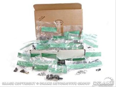 Master Body Fastener Kit Scott Drake MBK-C6ZB-MASTER