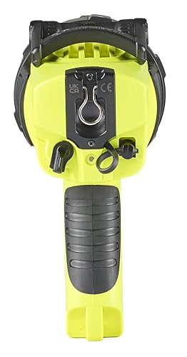 Streamlight WayPoint 44910 400 1400-Lumen 400,000-Candela Rechargeable Handheld LED Spotlight for Outdoor, Marine, and Emergency Use, Yellow