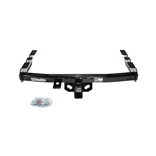 Class 4 Draw-Tite Trailer Hitch, 2 Inch Square Receiver, Compatible with Chevrolet Silverado and GMC Sierra Selected Models (Please Verify Vehicle Application)
