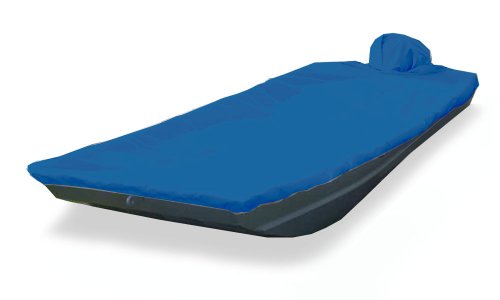 Trailerite Taylor Made Products Semi-Custom Boat Cover for Jon Boats with Outboard Motor - Includes Motor Hood, Multiple Sizes and Colors