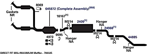 Hanger AP Exhaust 8069