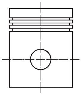 037 Mahle Original 31 03 Piston