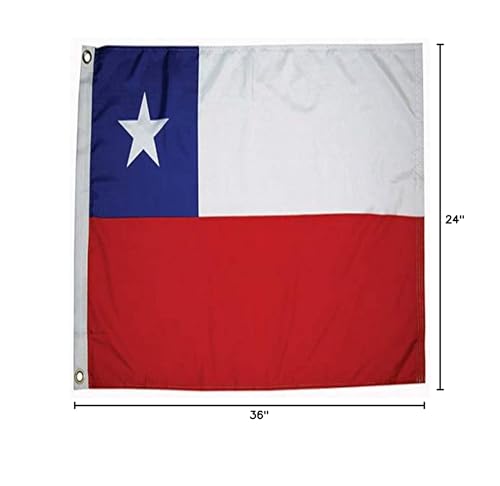 Chile Flag Taylor Made 24" x 36"