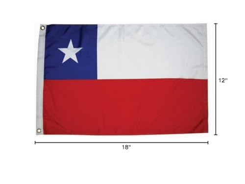 12" x 18" Chile Flag