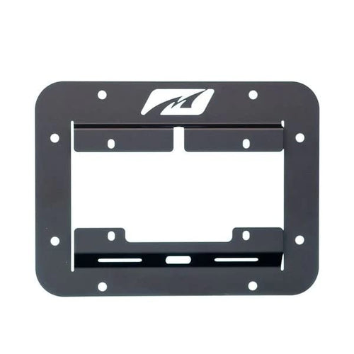 Spare Tire Delete Motobilt tag Mount for Jeep JK / JKU, clear