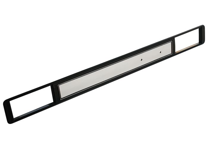 Dash Pad Molding Brothers Trucks DPM80ACBLKWOOD - With A/C