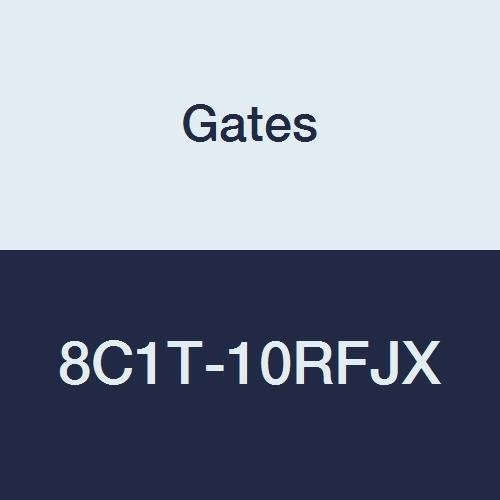 8C1T-10RFJX Gates Field Attachable Type T for G1 Hose, 1 Wire, Female JIC 37 Flare Swivel, 1/2" ID