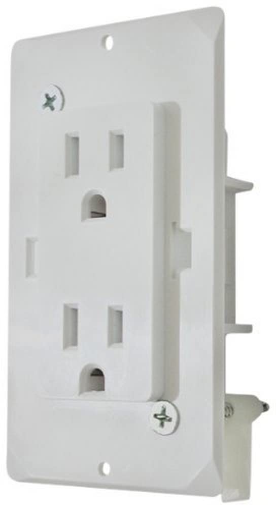 Diamond Group Valterra 313.1337 (WDR15WT White Speed Box Receptacle with Cover