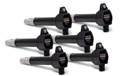 Chrysler V6 2.7L,3.5L,4.0L Pertronix Flame-Thrower Coil; 2006-10; Set of 6; Optimized Coil Design for 15 Percent More Spark Energy; Direct OEM Replacement 4066869Ad/Aa/Ab/Ac