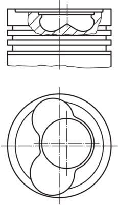 Engine MAHLE Piston 0306500